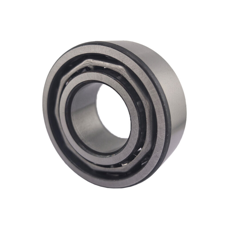 Double row angular contact ball bearing - steel retainer