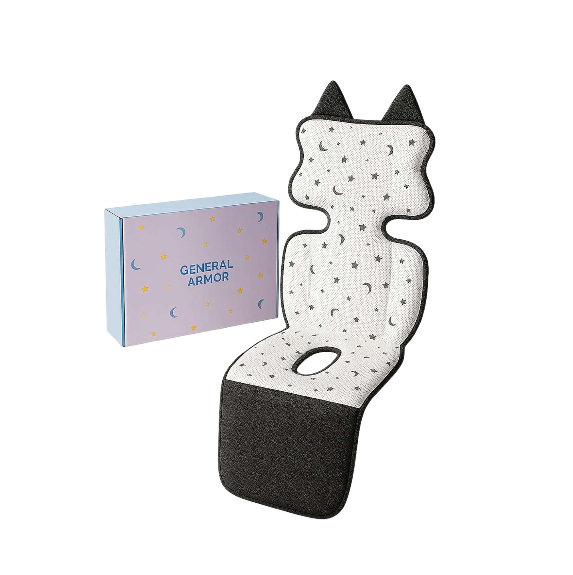 ひんやりベビーカーシート - キャット