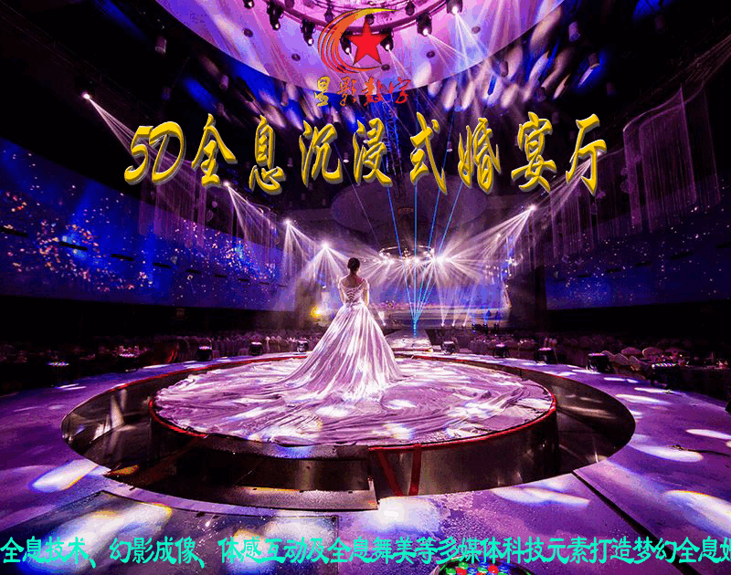 5D holographic banquet hall